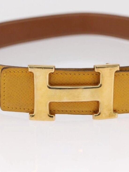 HERMES Constance 75 Belt Leather 36.6\